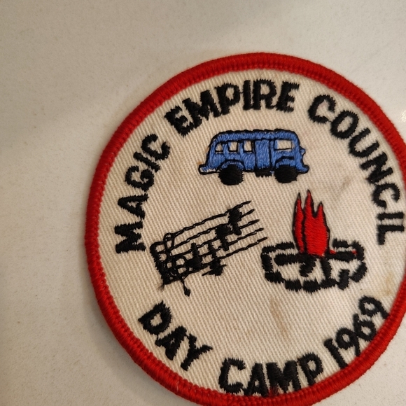 Vintage Magic Empire Council Day Camp Patch 1969 - Picture 5 of 6